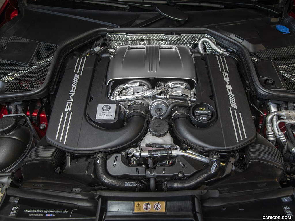 2019 Mercedes-AMG C63 S Sedan (US-Sedan) - Engine