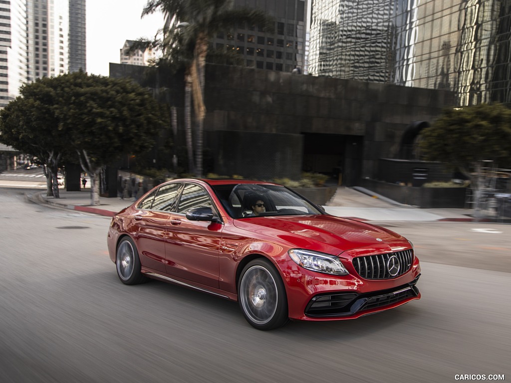 2019 Mercedes-AMG C63 S Sedan (US-Sedan) - Front Three-Quarter