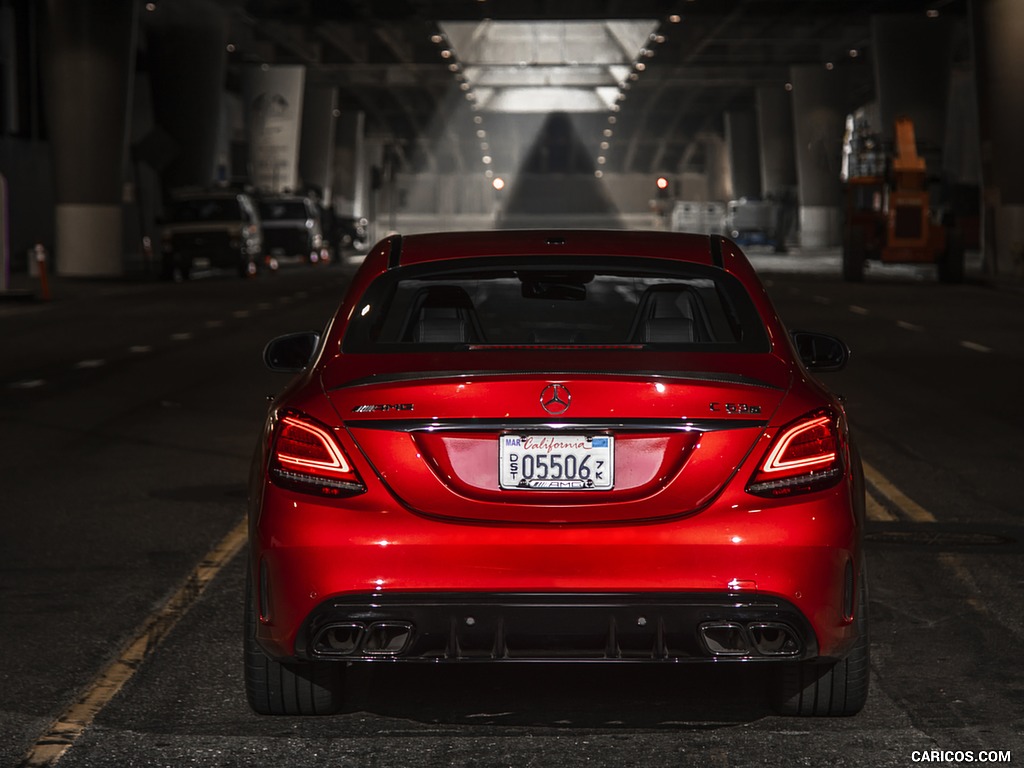 2019 Mercedes-AMG C63 S Sedan (US-Sedan) - Rear