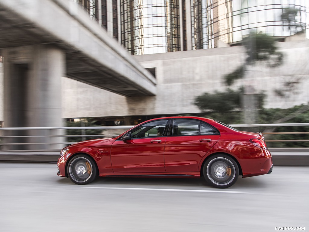 2019 Mercedes-AMG C63 S Sedan (US-Sedan) - Side