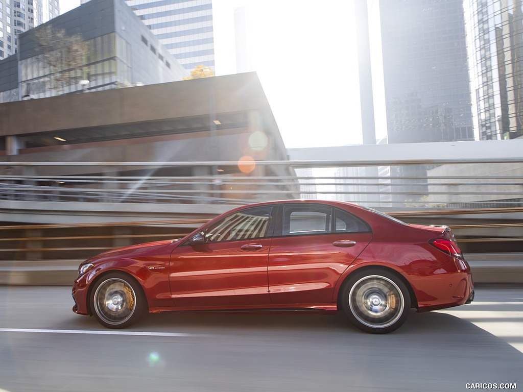 2019 Mercedes-AMG C63 S Sedan (US-Sedan) - Side