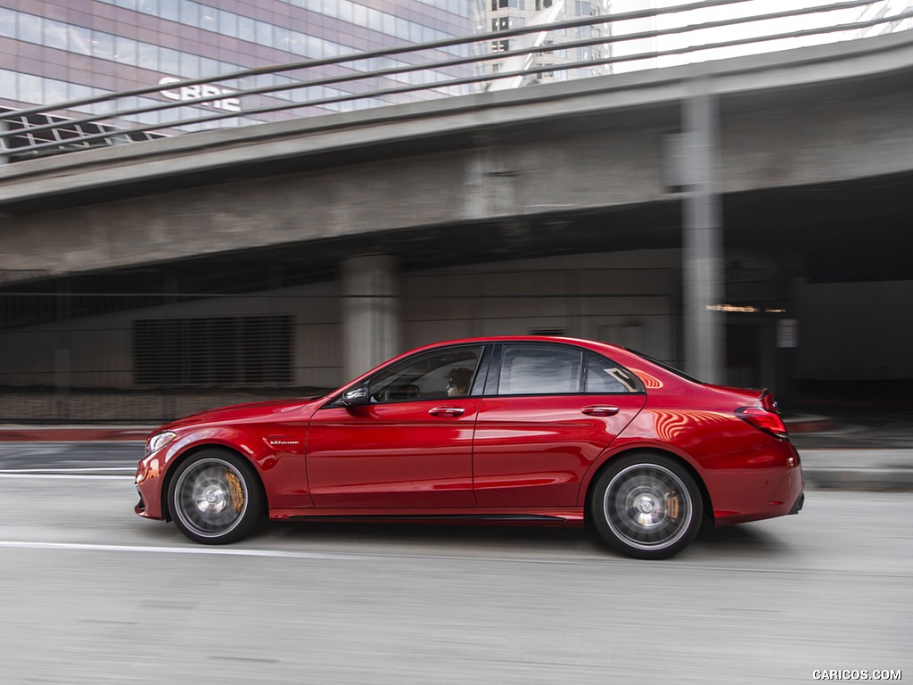 2019 Mercedes-AMG C63 S Sedan (US-Sedan) - Side