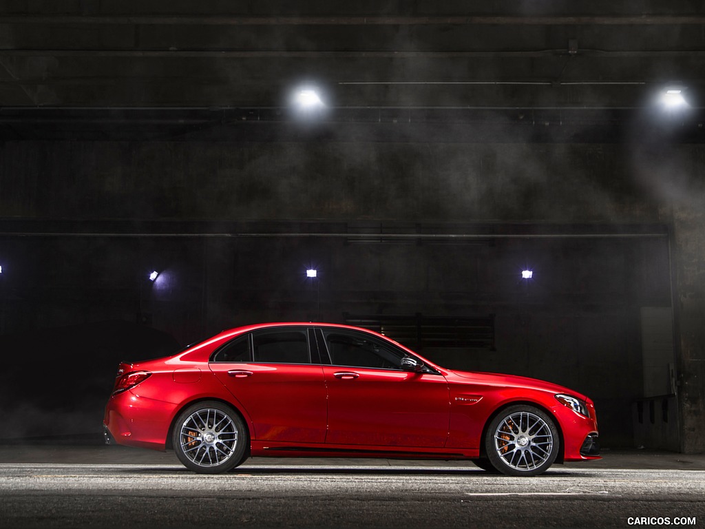 2019 Mercedes-AMG C63 S Sedan (US-Sedan) - Side