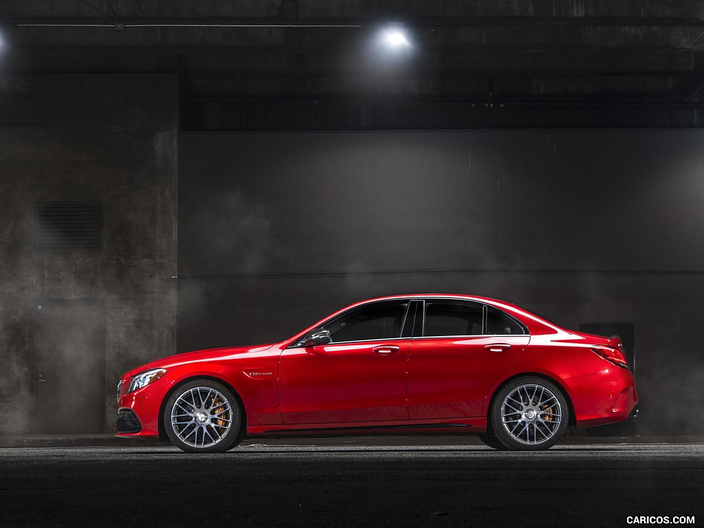 2019 Mercedes-AMG C63 S Sedan (US-Sedan) - Side