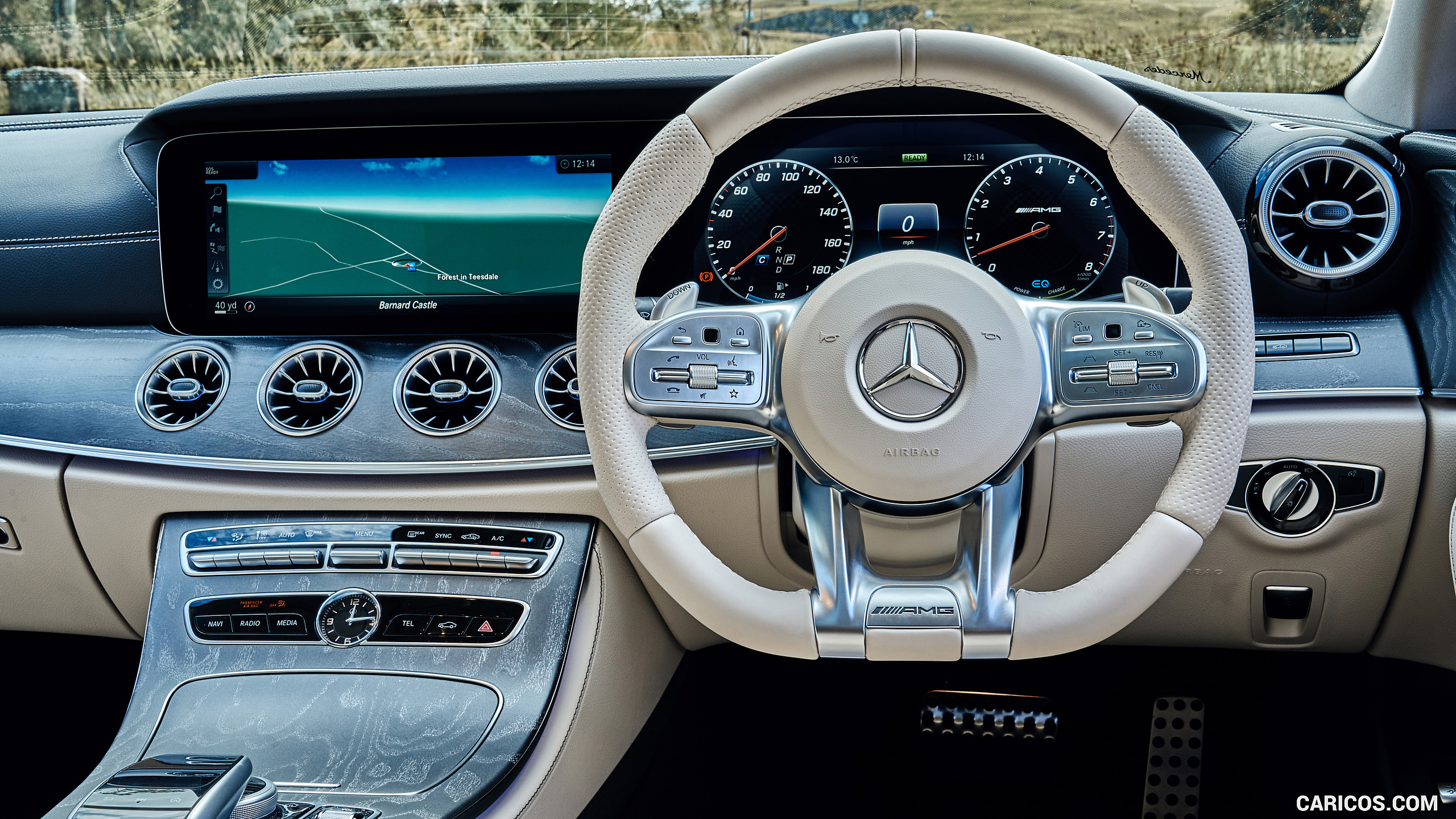 2019 Mercedes-AMG CLS 53 (UK-Spec) - Interior, Cockpit, #78 of 98