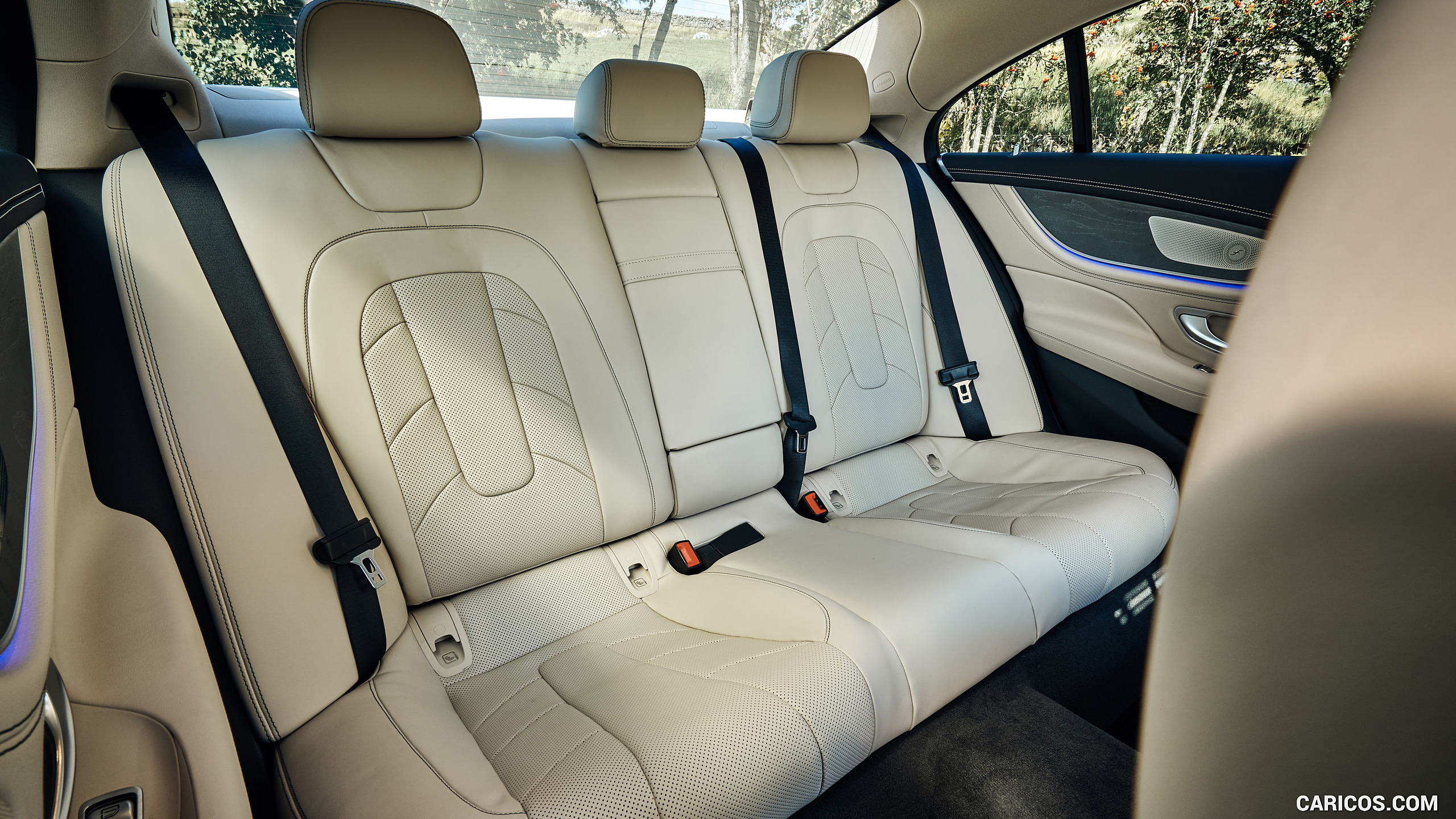 2019 Mercedes-AMG CLS 53 (UK-Spec) - Interior, Rear Seats, #98 of 98