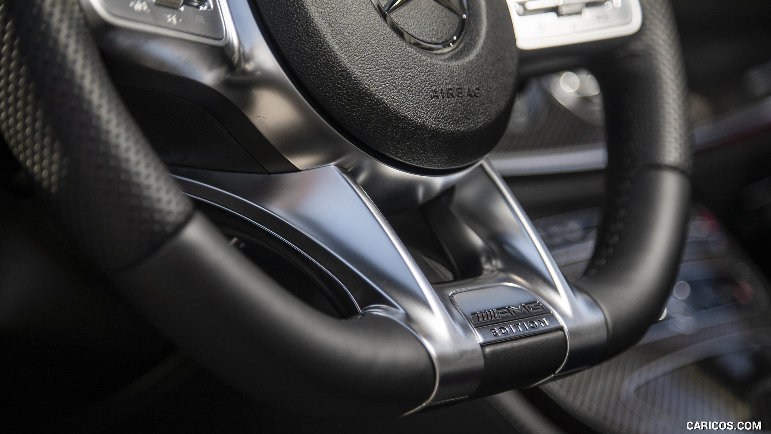 2019 Mercedes-AMG CLS 53 4MATIC+ (US-Spec) - Interior, Steering Wheel, #73 of 84