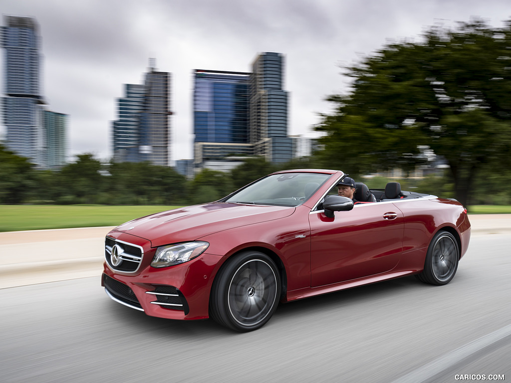 2019 Mercedes-AMG E 53 4MATIC+ Cabrio (US-Spec) Wallpaper - Front Three-Quarter