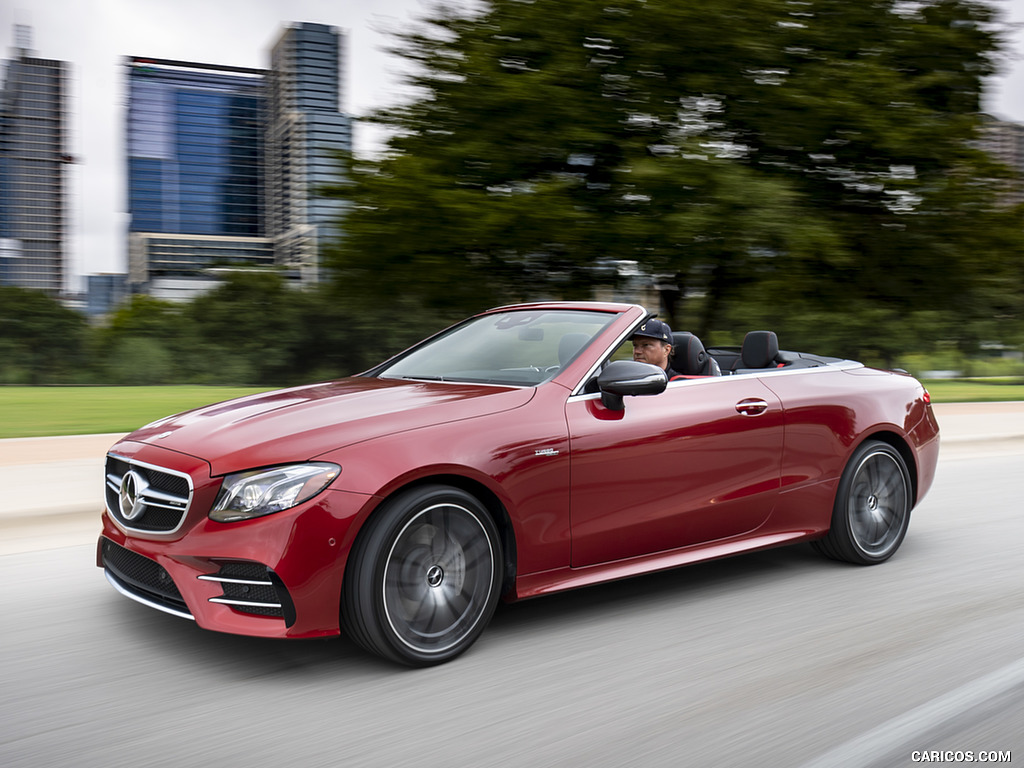 2019 Mercedes-AMG E 53 4MATIC+ Cabrio (US-Spec) Wallpaper - Front Three-Quarter