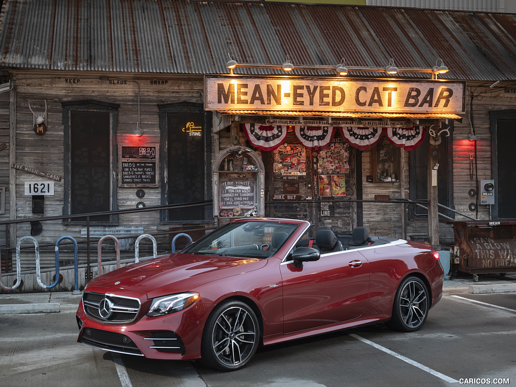 2019 Mercedes-AMG E 53 4MATIC+ Cabrio (US-Spec) Wallpaper - Front Three-Quarter