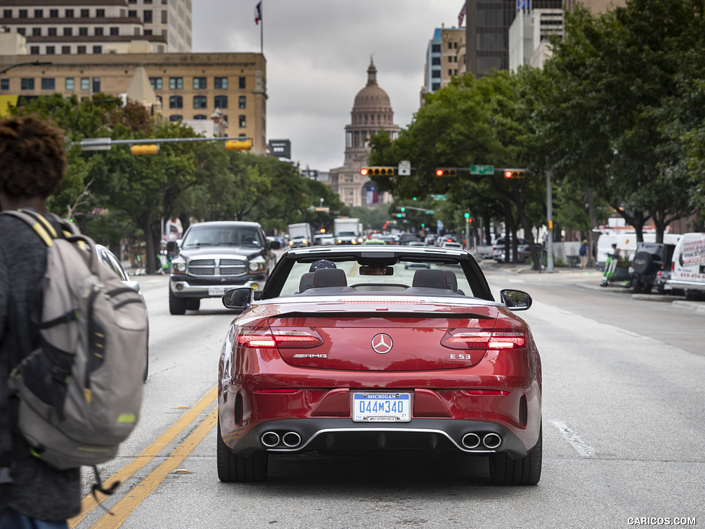 2019 Mercedes-AMG E 53 4MATIC+ Cabrio (US-Spec) Wallpaper - Rear