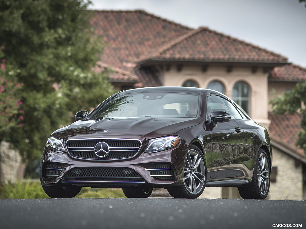 2019 Mercedes-AMG E 53 4MATIC+ Coupe (US-Spec) Wallpaper - Front