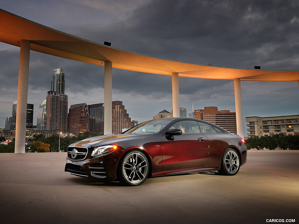 2019 Mercedes-AMG E 53 4MATIC+ Coupe (US-Spec) Wallpaper - Front Three-Quarter