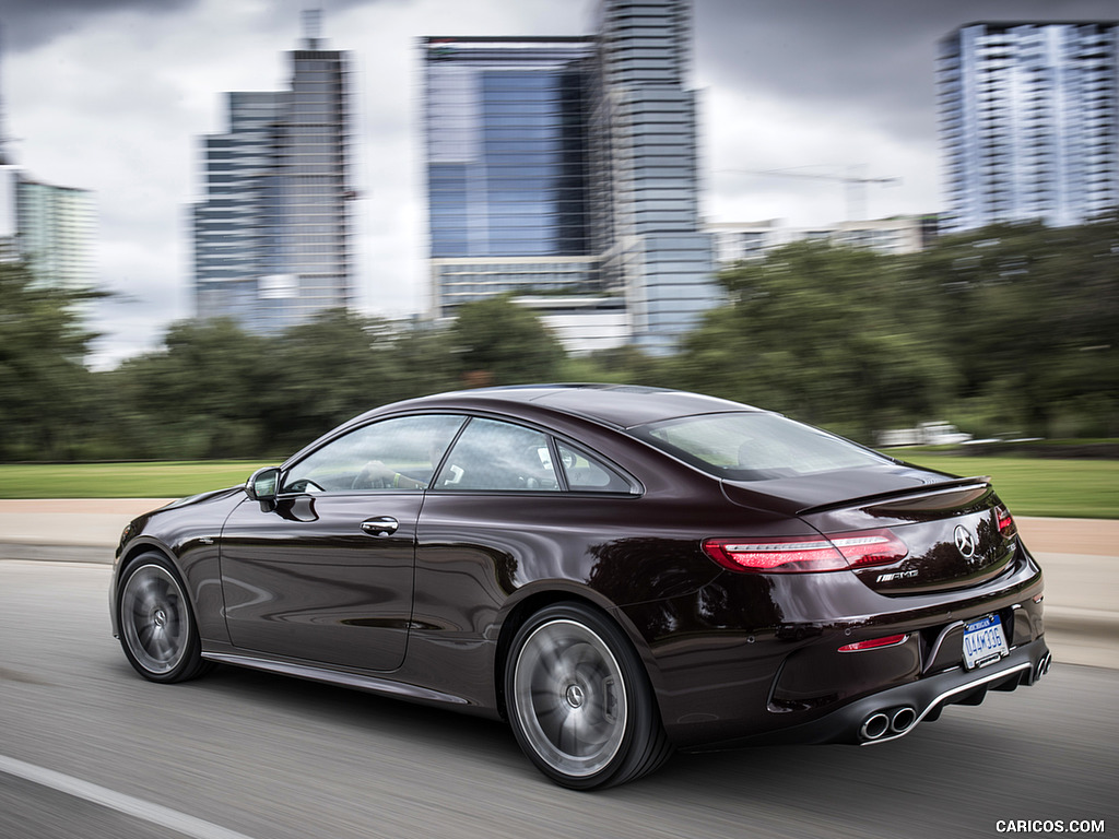 2019 Mercedes-AMG E 53 4MATIC+ Coupe (US-Spec) Wallpaper - Rear Three-Quarter