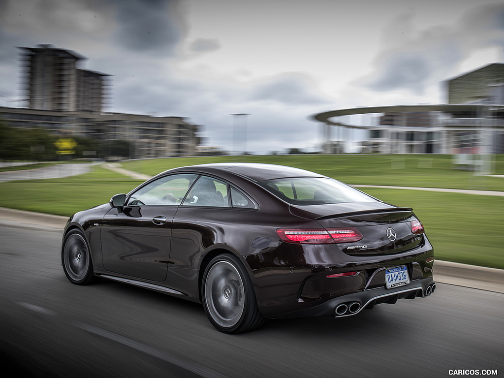 2019 Mercedes-AMG E 53 4MATIC+ Coupe (US-Spec) Wallpaper - Rear Three-Quarter