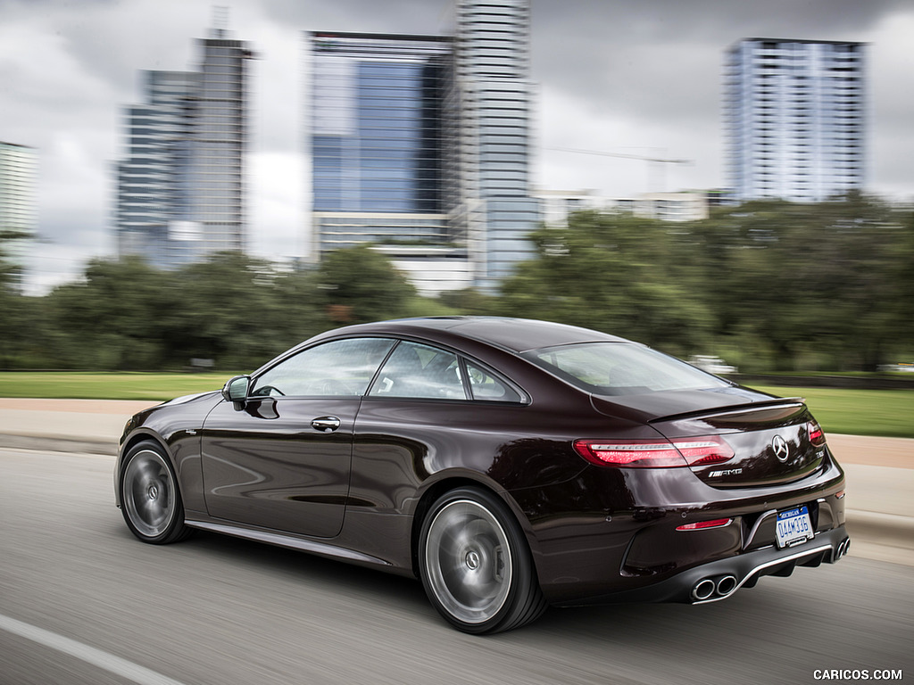 2019 Mercedes-AMG E 53 4MATIC+ Coupe (US-Spec) Wallpaper - Rear Three-Quarter