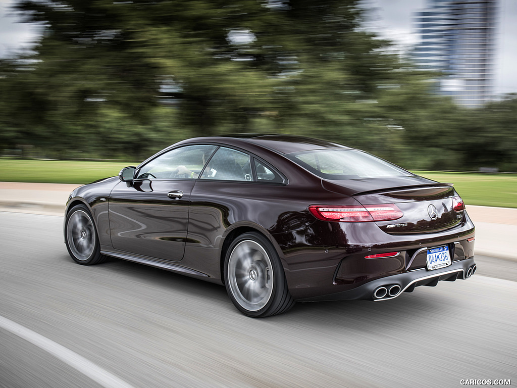 2019 Mercedes-AMG E 53 4MATIC+ Coupe (US-Spec) Wallpaper - Rear Three-Quarter