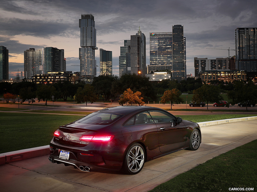 2019 Mercedes-AMG E 53 4MATIC+ Coupe (US-Spec) Wallpaper - Rear Three-Quarter