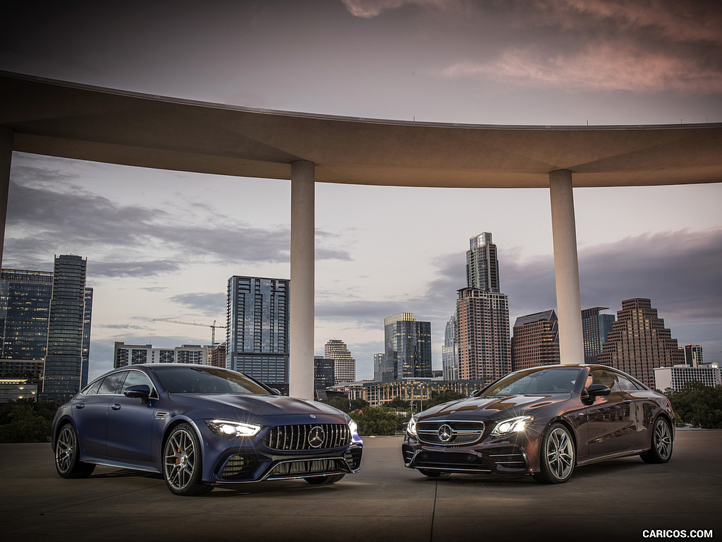 2019 Mercedes-AMG E 53 4MATIC+ Coupe (US-Spec) Wallpaper and AMG GT 4-Door Coupe