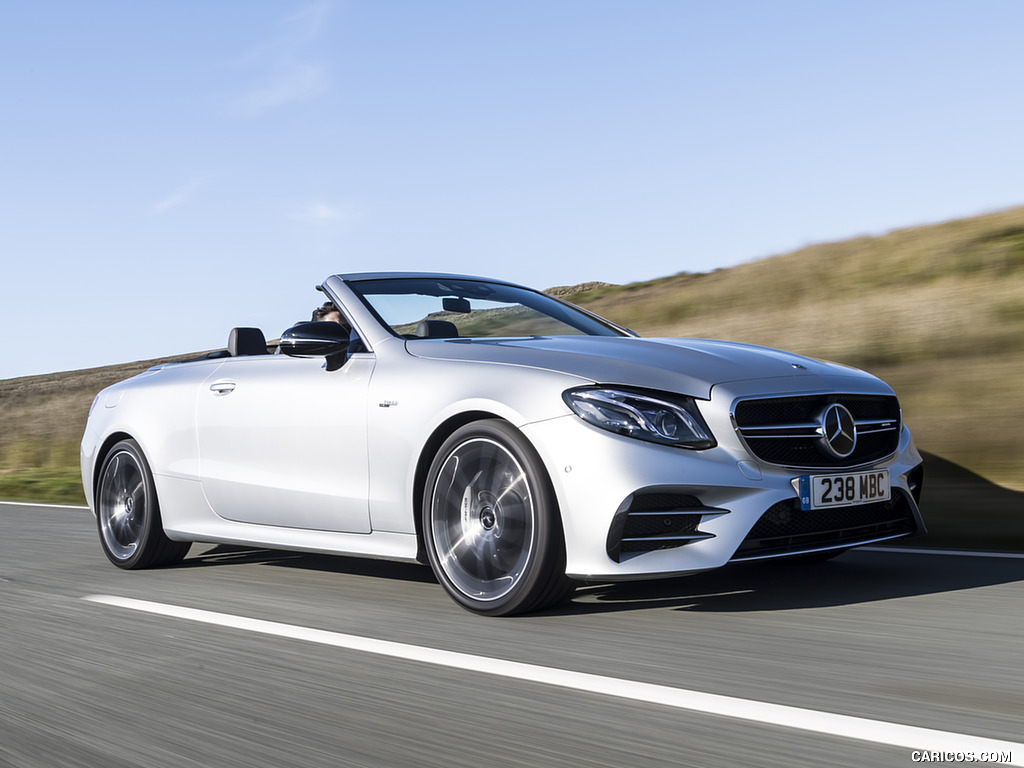 2019 Mercedes-AMG E 53 Cabrio (UK-Spec) - Front Three-Quarter