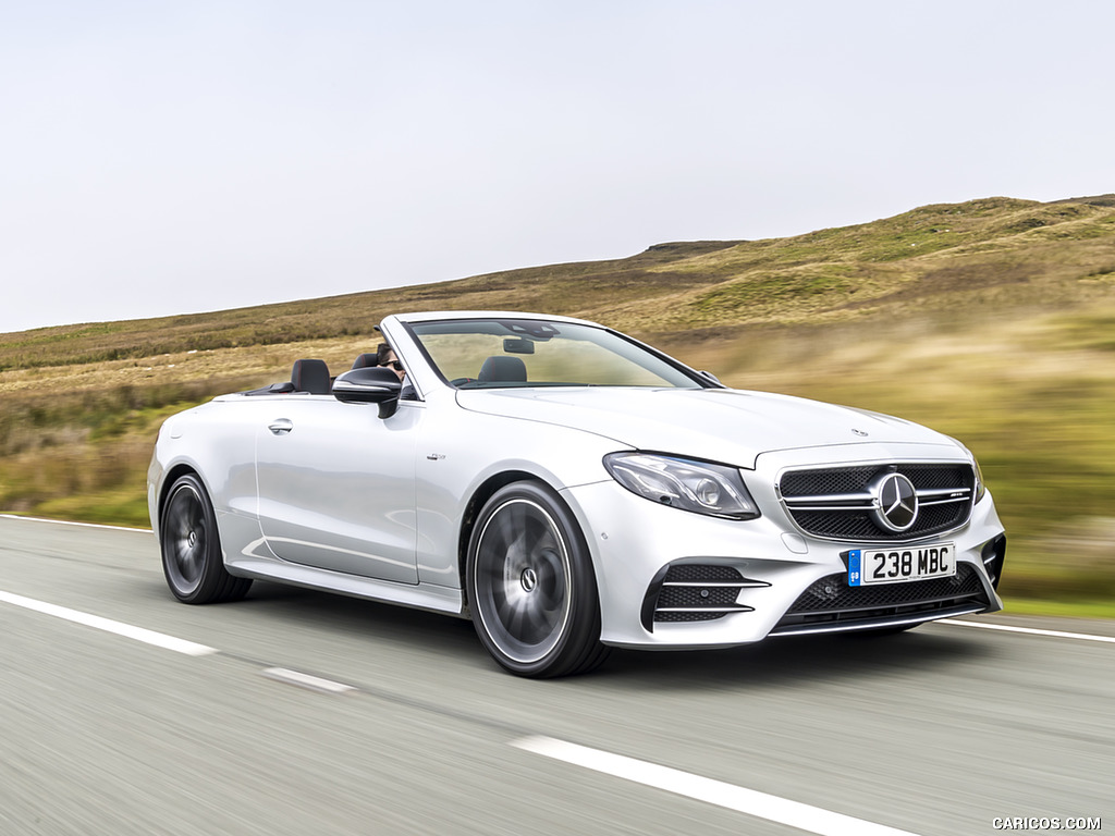 2019 Mercedes-AMG E 53 Cabrio (UK-Spec) - Front Three-Quarter