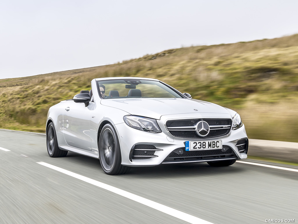 2019 Mercedes-AMG E 53 Cabrio (UK-Spec) - Front Three-Quarter