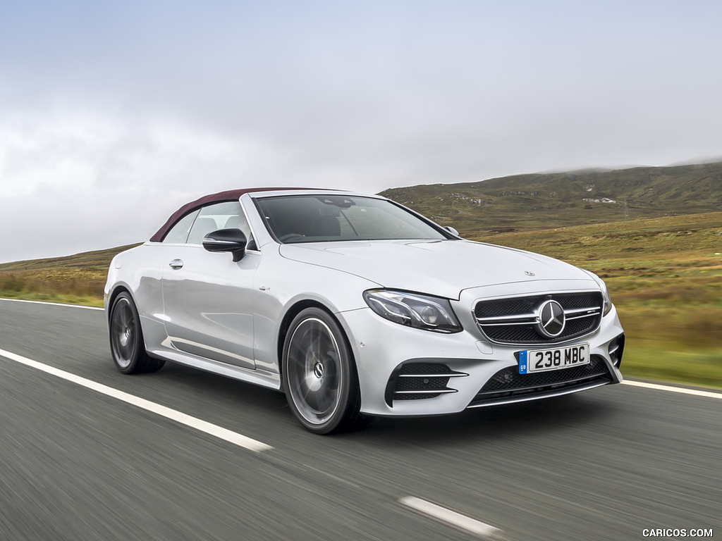 2019 Mercedes-AMG E 53 Cabrio (UK-Spec) - Front Three-Quarter