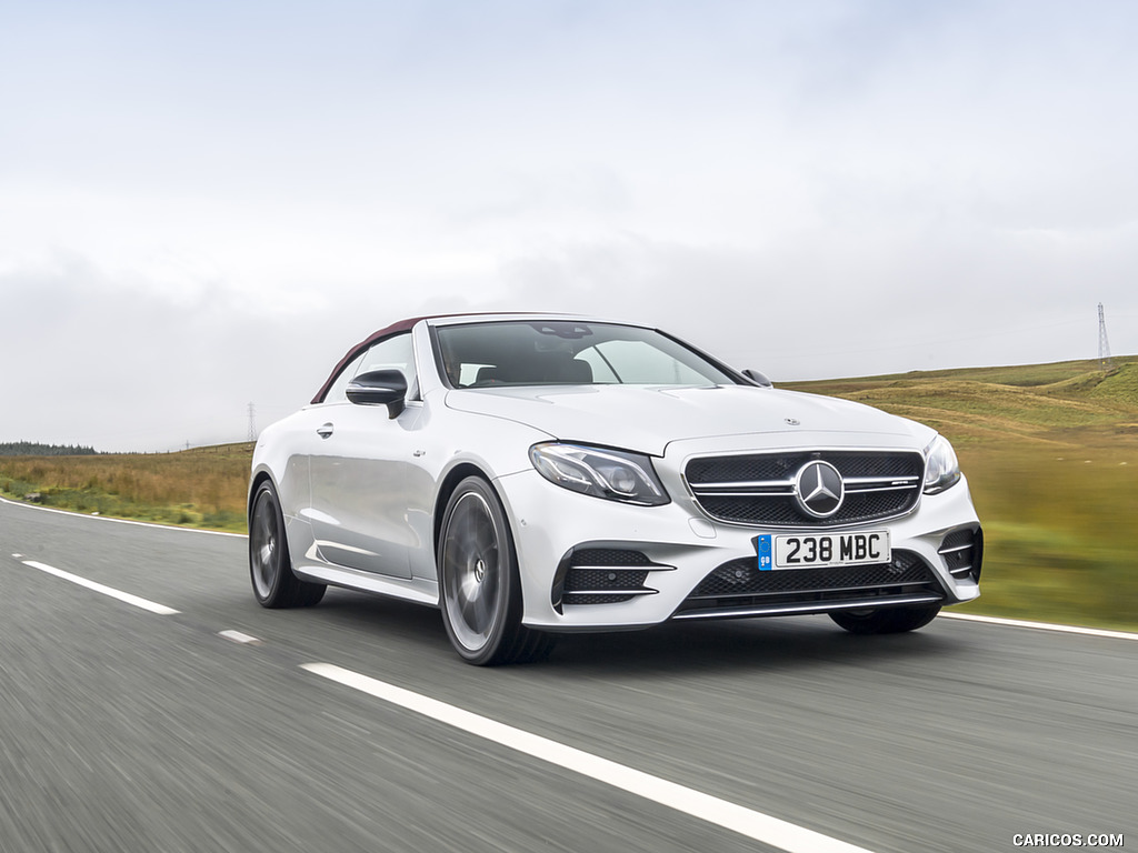 2019 Mercedes-AMG E 53 Cabrio (UK-Spec) - Front Three-Quarter