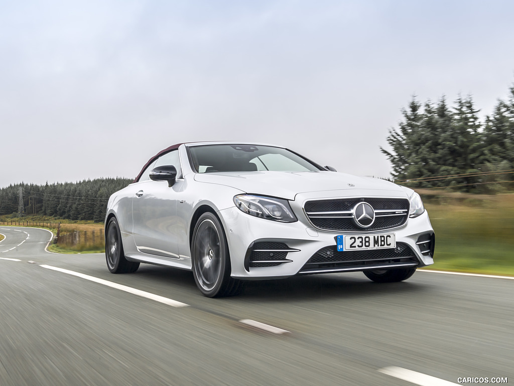 2019 Mercedes-AMG E 53 Cabrio (UK-Spec) - Front Three-Quarter