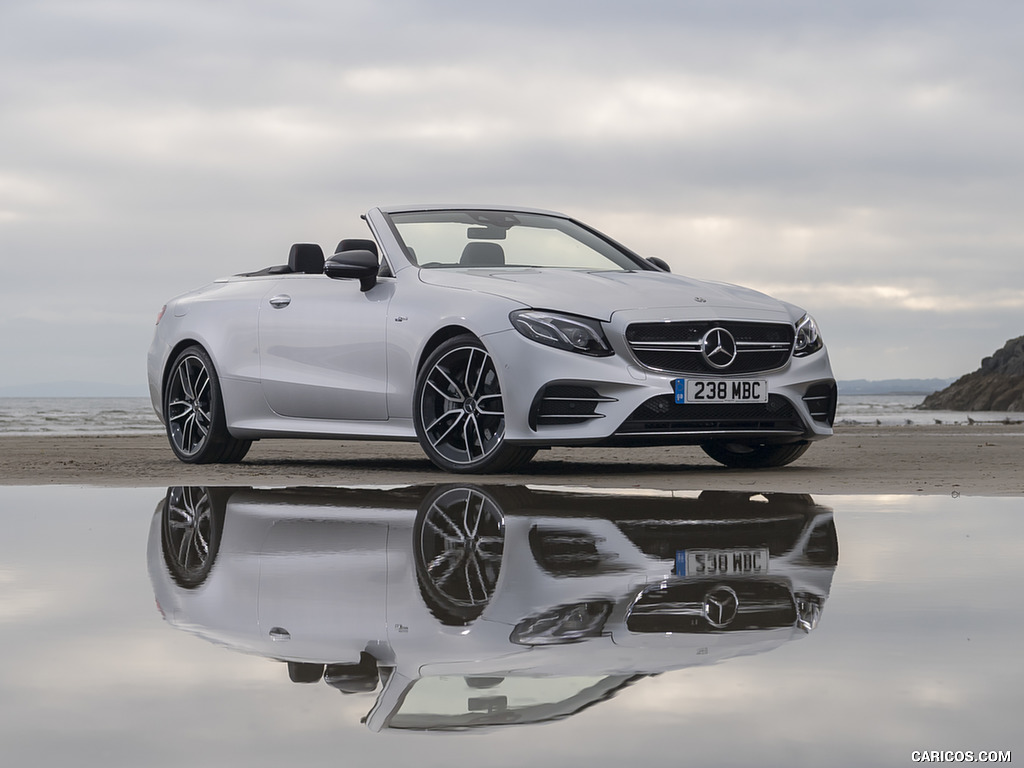 2019 Mercedes-AMG E 53 Cabrio (UK-Spec) - Front Three-Quarter