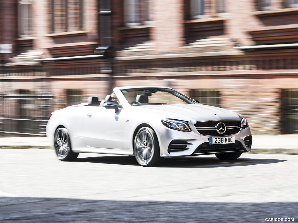 2019 Mercedes-AMG E 53 Cabrio (UK-Spec) - Front Three-Quarter