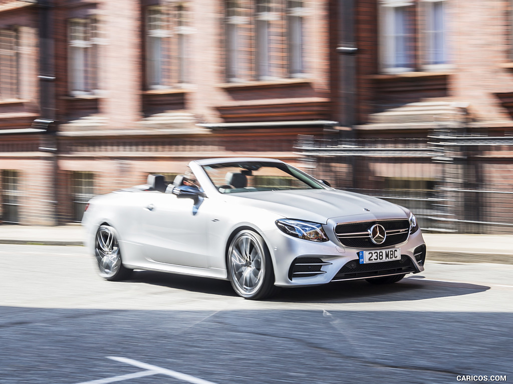 2019 Mercedes-AMG E 53 Cabrio (UK-Spec) - Front Three-Quarter