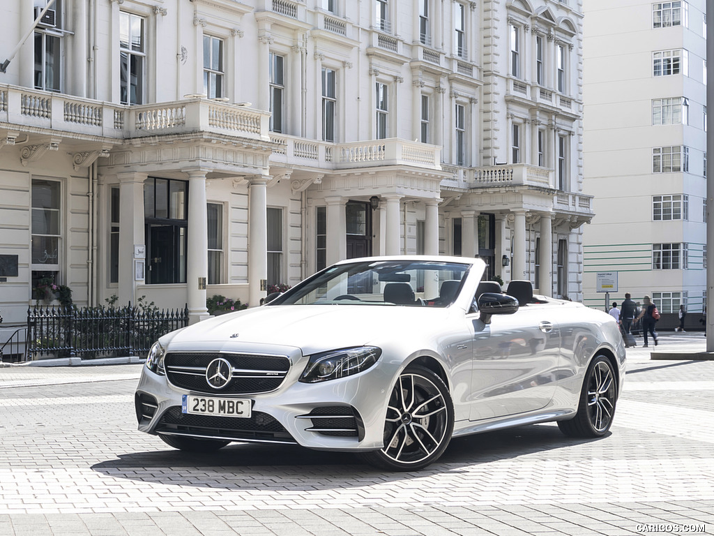 2019 Mercedes-AMG E 53 Cabrio (UK-Spec) - Front Three-Quarter