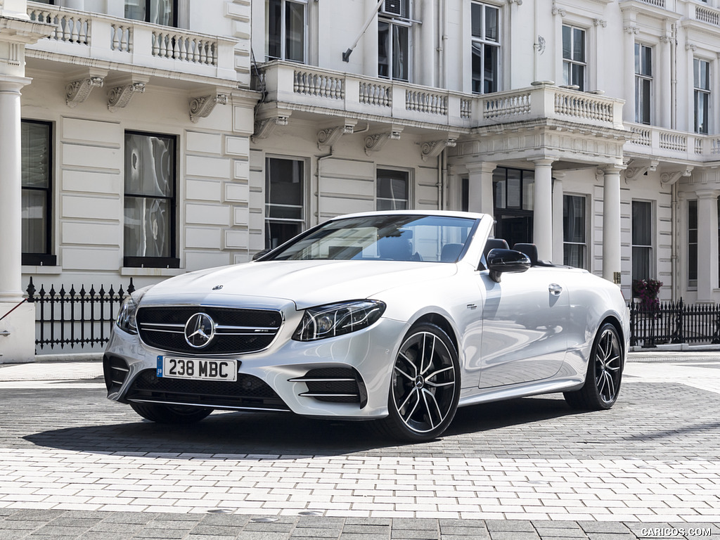 2019 Mercedes-AMG E 53 Cabrio (UK-Spec) - Front Three-Quarter