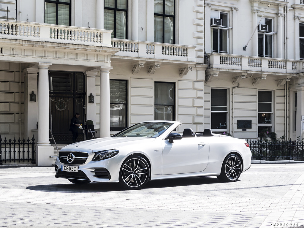 2019 Mercedes-AMG E 53 Cabrio (UK-Spec) - Front Three-Quarter