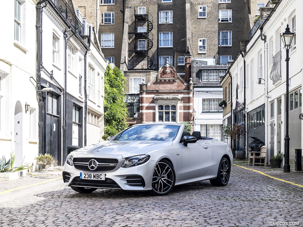 2019 Mercedes-AMG E 53 Cabrio (UK-Spec) - Front Three-Quarter