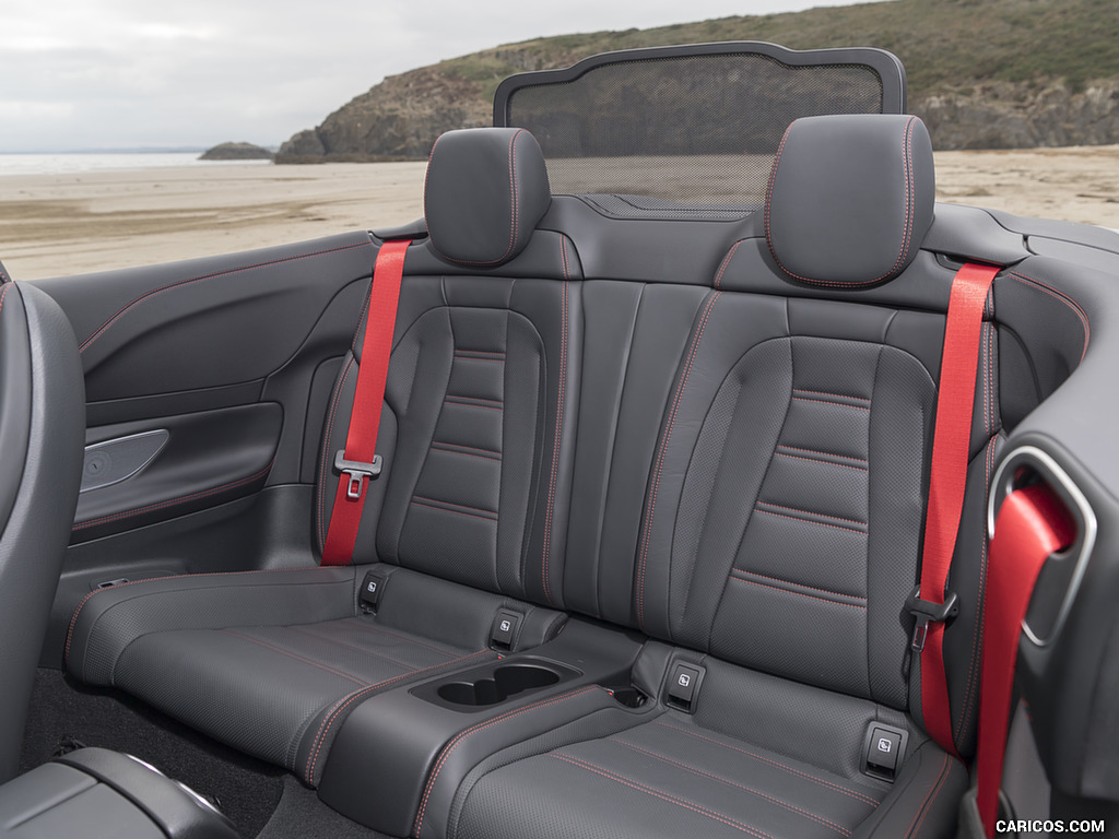 2019 Mercedes-AMG E 53 Cabrio (UK-Spec) - Interior, Rear Seats