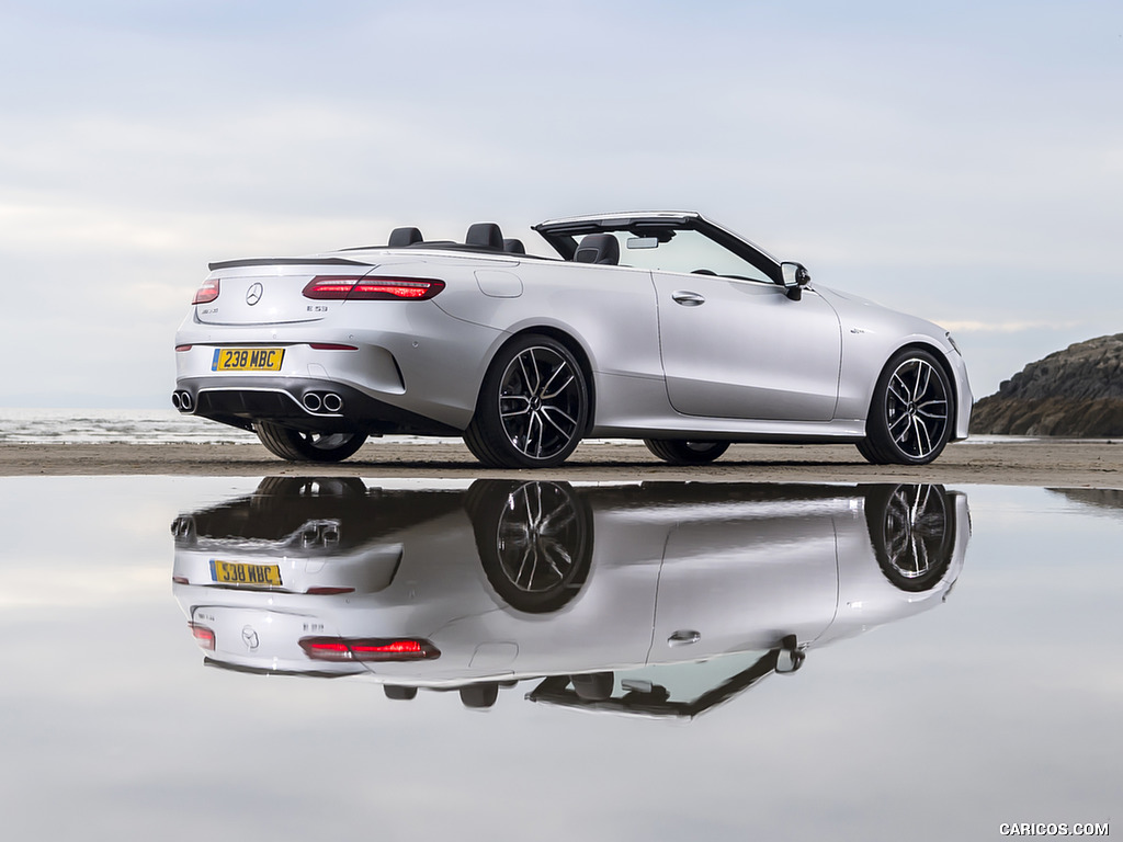 2019 Mercedes-AMG E 53 Cabrio (UK-Spec) - Rear Three-Quarter