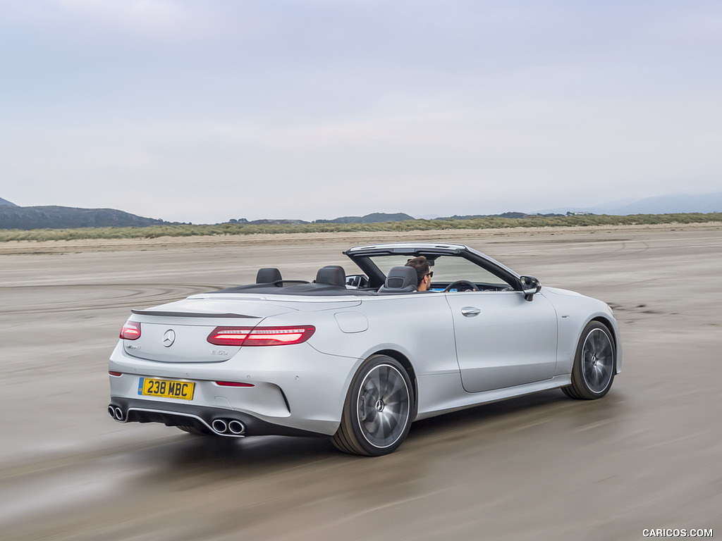 2019 Mercedes-AMG E 53 Cabrio (UK-Spec) - Rear Three-Quarter