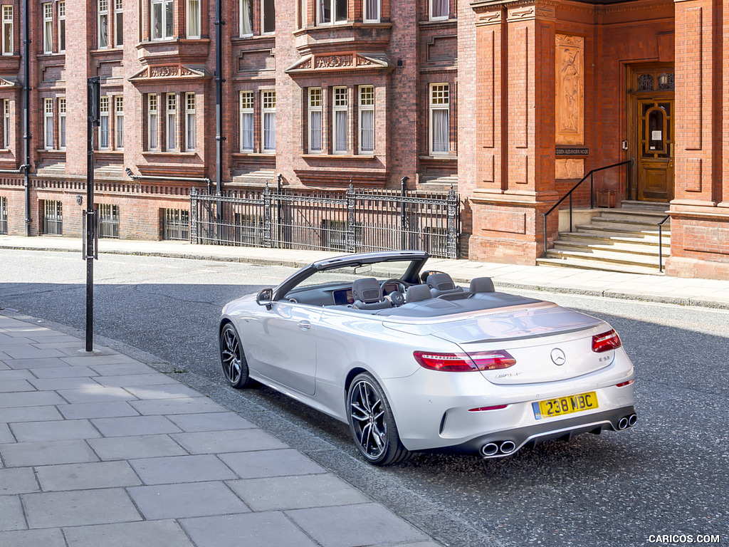 2019 Mercedes-AMG E 53 Cabrio (UK-Spec) - Rear Three-Quarter