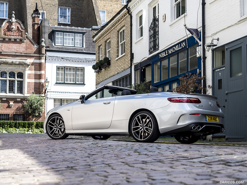 2019 Mercedes-AMG E 53 Cabrio (UK-Spec) - Rear Three-Quarter