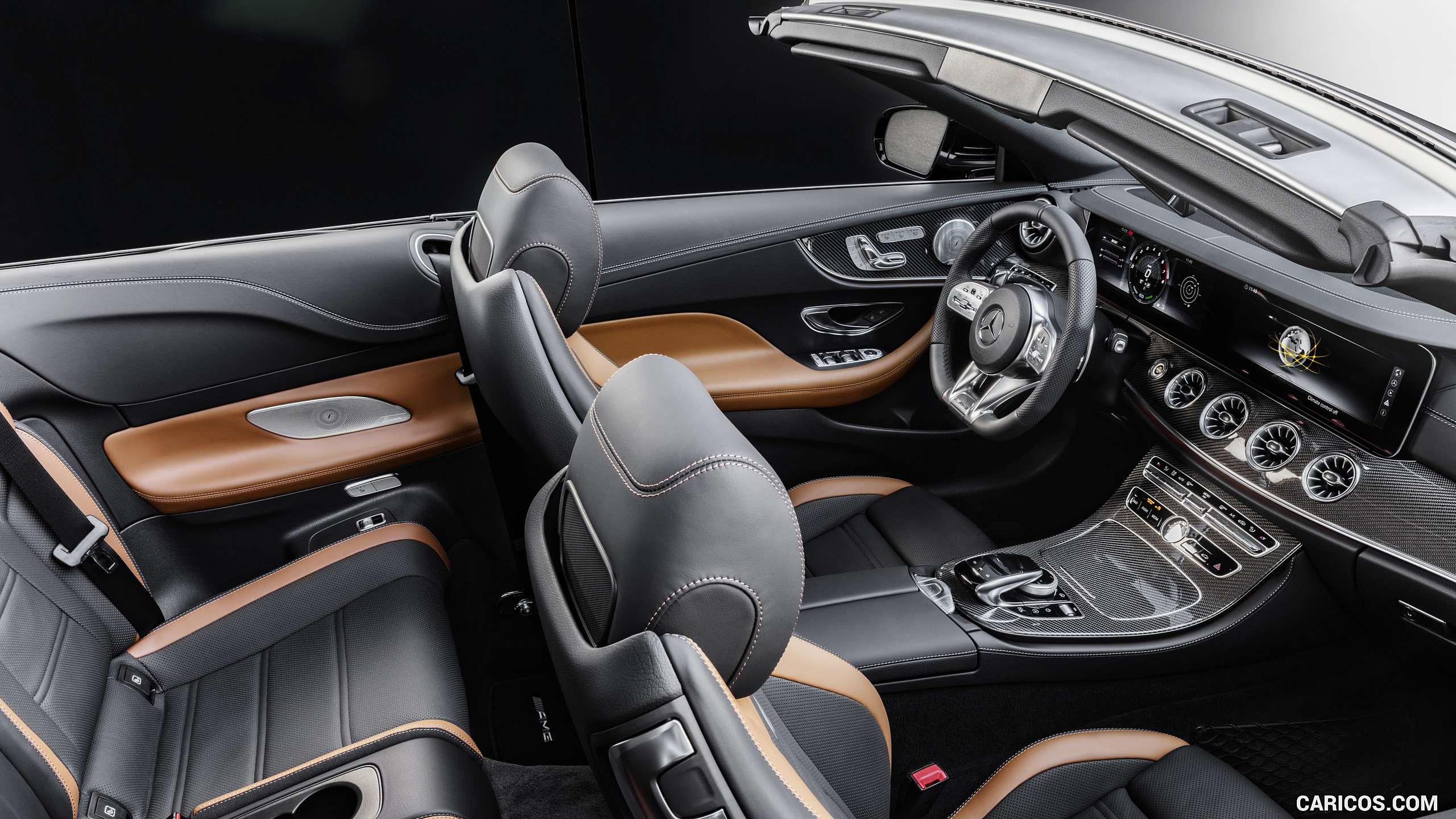 2019 Mercedes-AMG E 53 Cabrio 4MATIC+ (Color: Obsidian Black Metallic) - Interior, #26 of 193