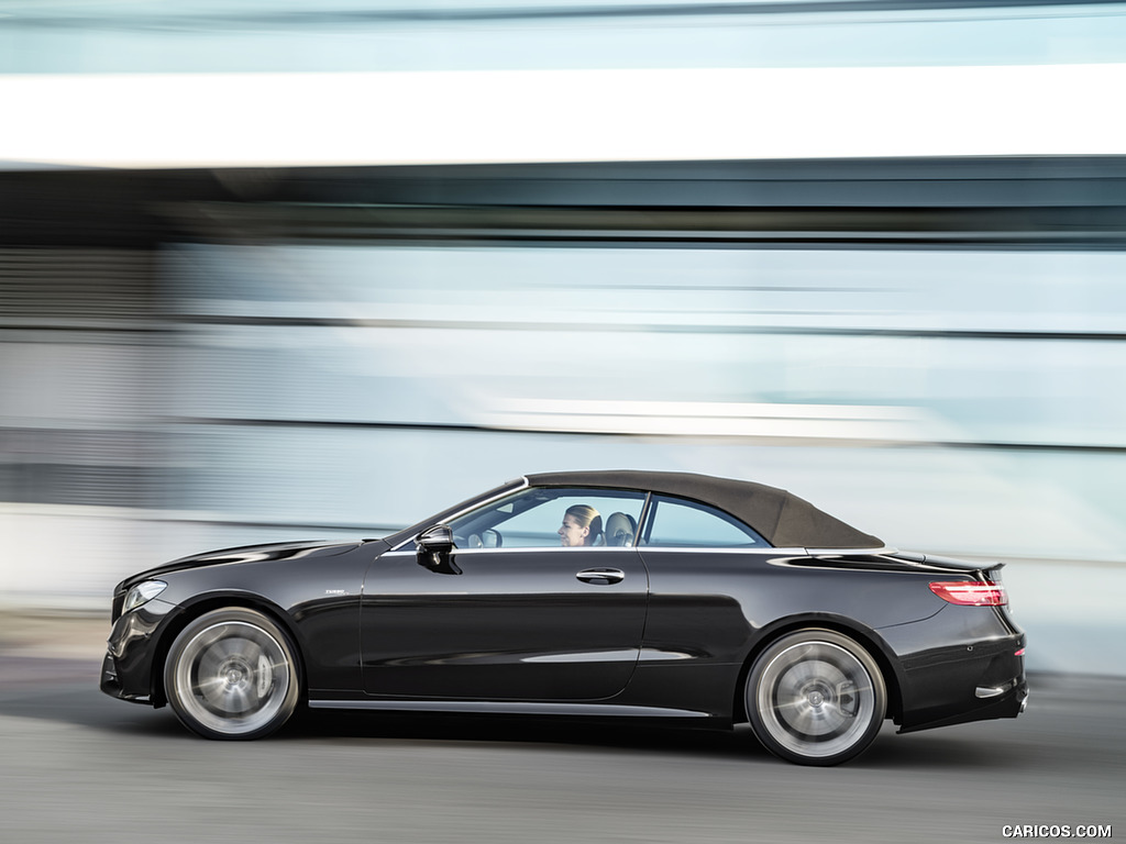 2019 Mercedes-AMG E 53 Cabrio 4MATIC+ (Color: Obsidian Black Metallic) - Side