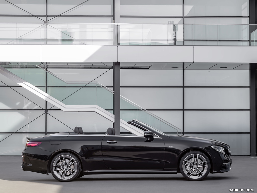 2019 Mercedes-AMG E 53 Cabrio 4MATIC+ (Color: Obsidian Black Metallic) - Side