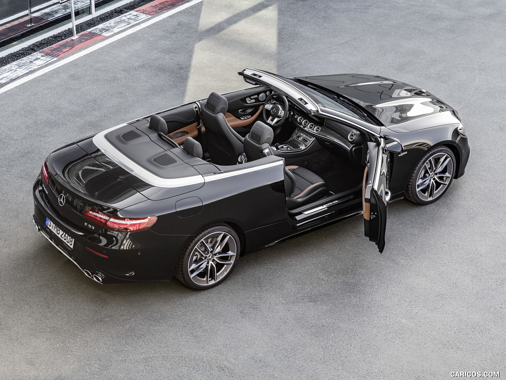 2019 Mercedes-AMG E 53 Cabrio 4MATIC+ (Color: Obsidian Black Metallic) - Top