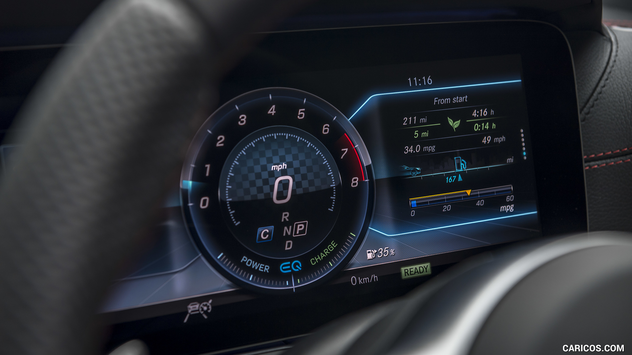 2019 Mercedes-AMG E 53 Coupe (UK-Spec) - Digital Instrument Cluster, #54 of 166