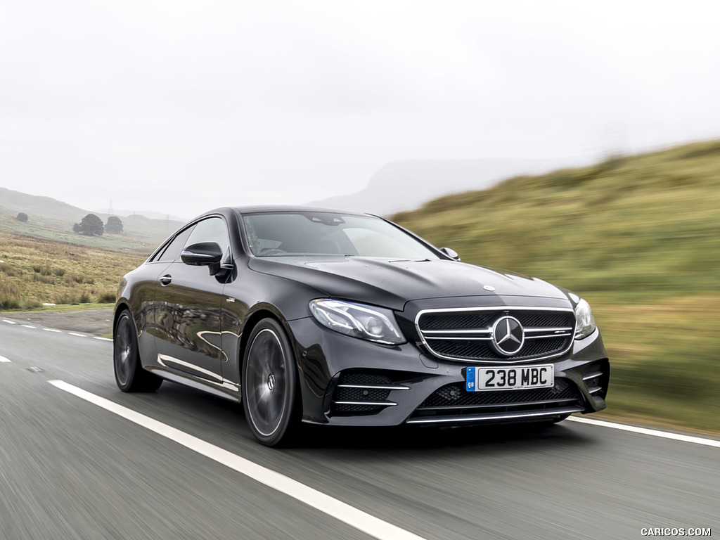 2019 Mercedes-AMG E 53 Coupe (UK-Spec) - Front Three-Quarter