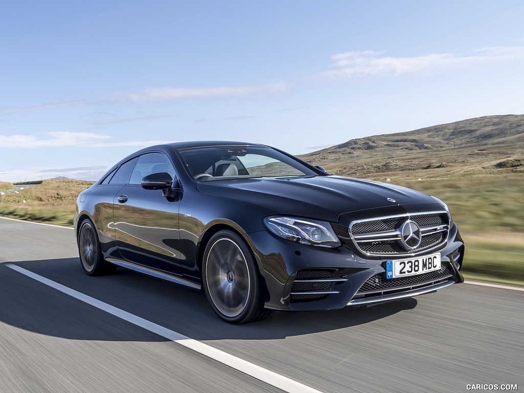 2019 Mercedes-AMG E 53 Coupe (UK-Spec) - Front Three-Quarter