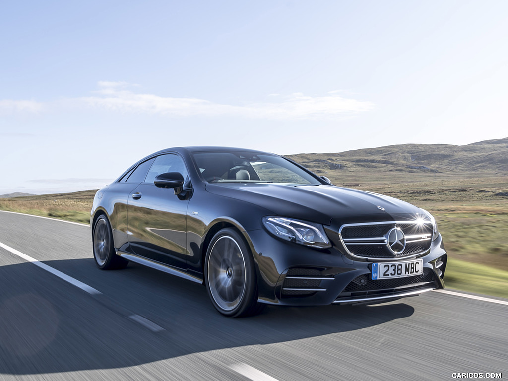 2019 Mercedes-AMG E 53 Coupe (UK-Spec) - Front Three-Quarter