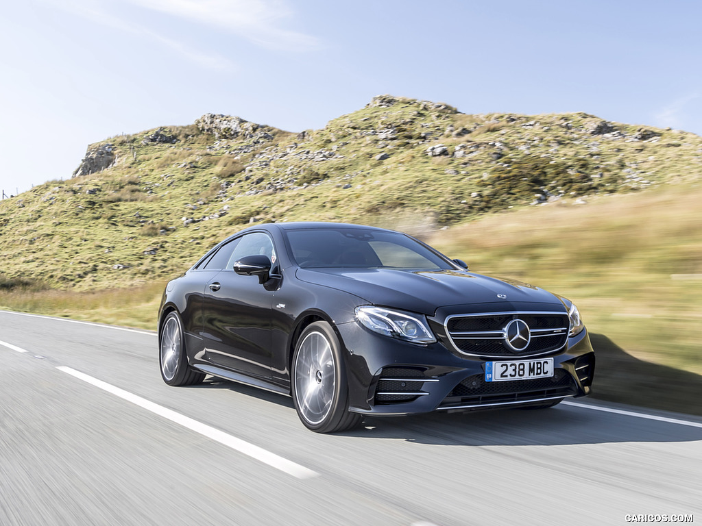 2019 Mercedes-AMG E 53 Coupe (UK-Spec) - Front Three-Quarter